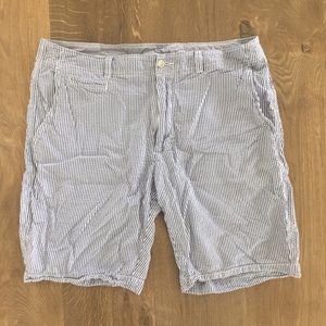 Sz 36 Men’s Cremieux Seersucker Shorts